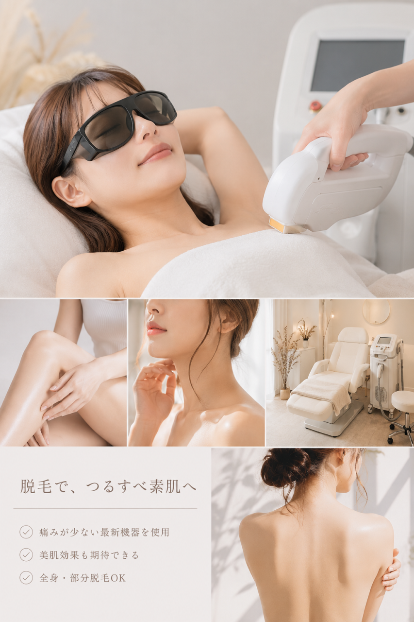 脱毛するならSalonKutsurogiで🫶